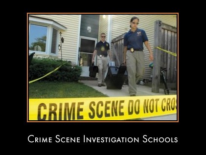 Whether it's a crime scene investigation degree course or certificate 