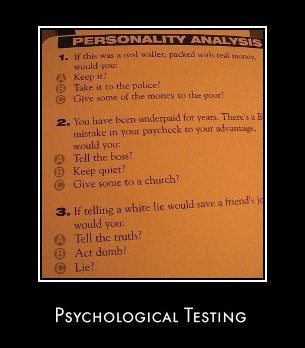 Psychology testing 1
