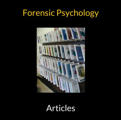 Expert Forensic Psychology Articles